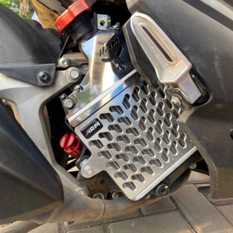 Radiator cover Yamaha NVX 155 V1 V2 Aerox NVX155 Coolant cover radiator ...