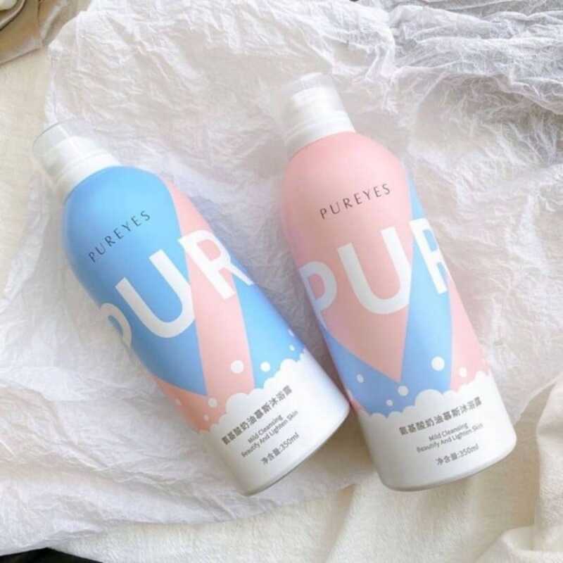 SKINSITY Pureyes Body Wash Mousse Foam/Shower Mousse/Mild Cleansing ...