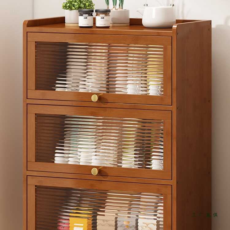 Desktop Box Dining Table Coffee Tea Set Display Kitchen Water Cup Rack ...