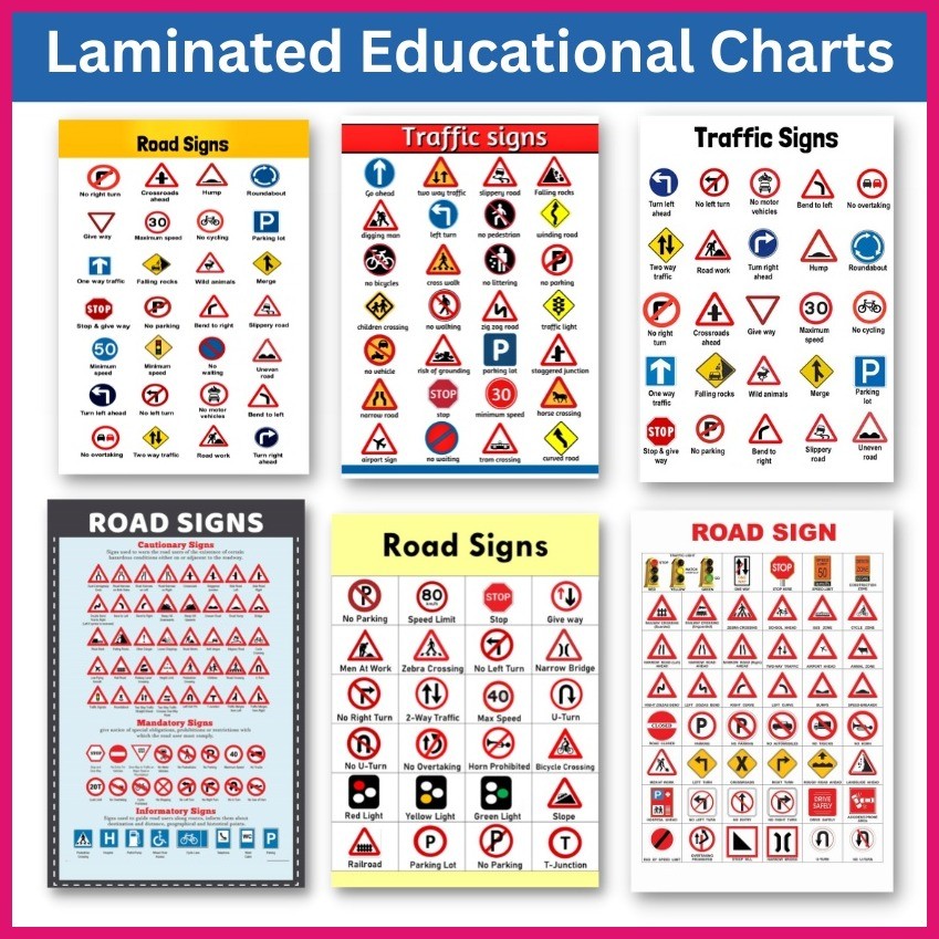 Laminated Road Symbol Signs and Traffic Symbols, Road Signs, Traffic ...