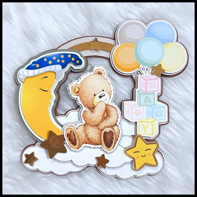 3D Cake Topper Customized (NEW DESIGN/LAYOUT) | Shopee Philippines