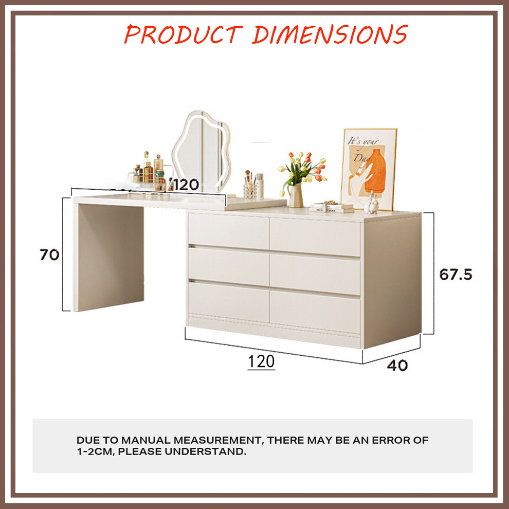 Dressing table storage cabinet desk integrated corner dressing table ...