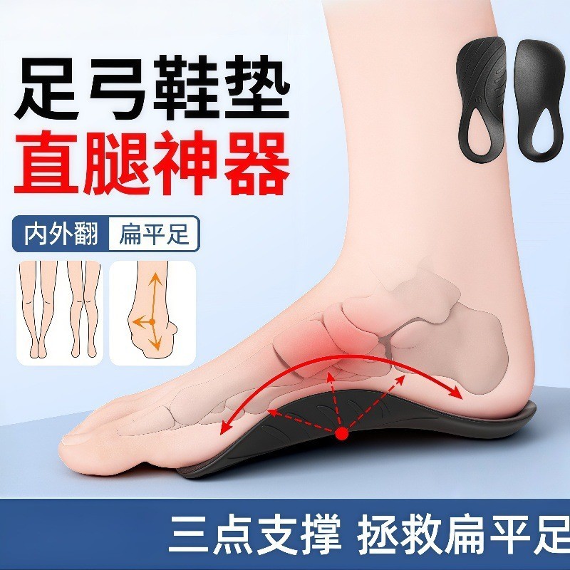 Zhuochen Arch Support Insoles for Children and Adults, Bunion ...