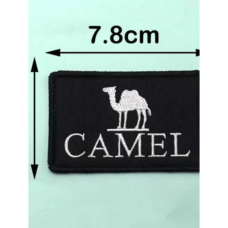 Camel Badge Embroidery Label Logo Velcro Brand Decorative Clothing ...