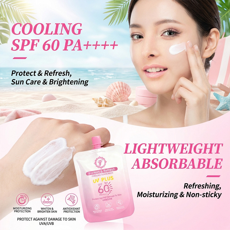 FJ Ultra White Sunscreen Whitening Wear Sun Screen Sunblock Skincare ...