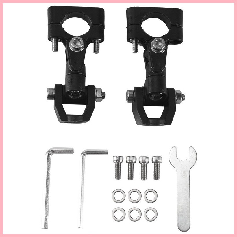 Motorcycle Spotlight Fixing Bracket Fog Lamp Mounting Bracket LED ...
