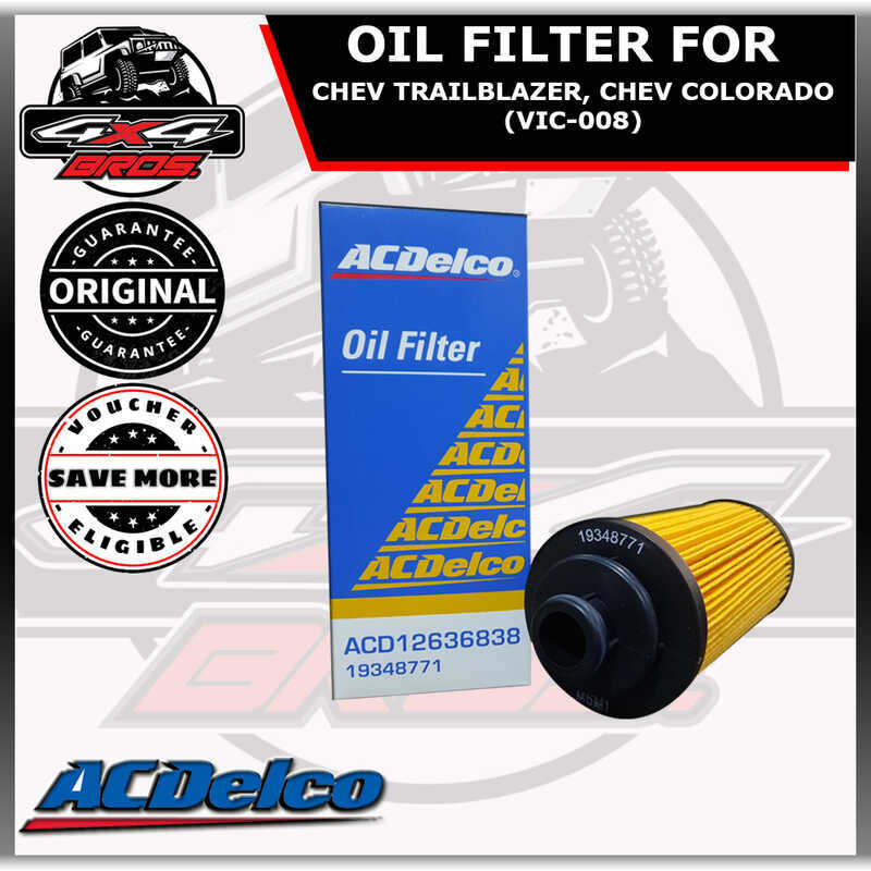 Acdelco Oil Filter For Chevrolet Trailblazer, Colorado (19348771 ...