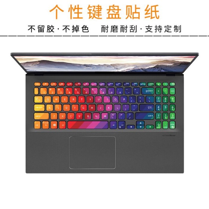 Asus FL5800 X554 R500 F552 A551 W509 VM590 Laptop Keyboard Sticker F ...