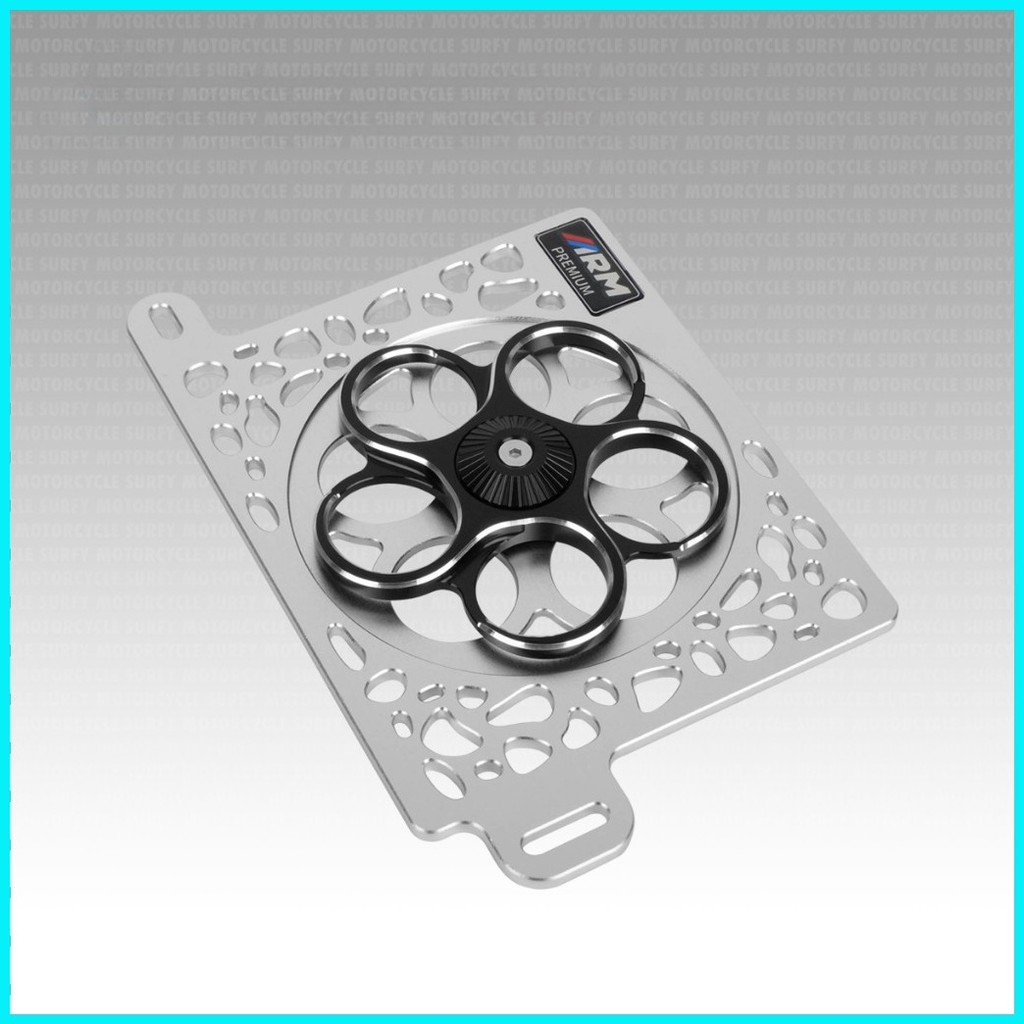 ARM Radiator Cover Windmill Full CNC 2-Color Spinner Design For Nmax v1 ...