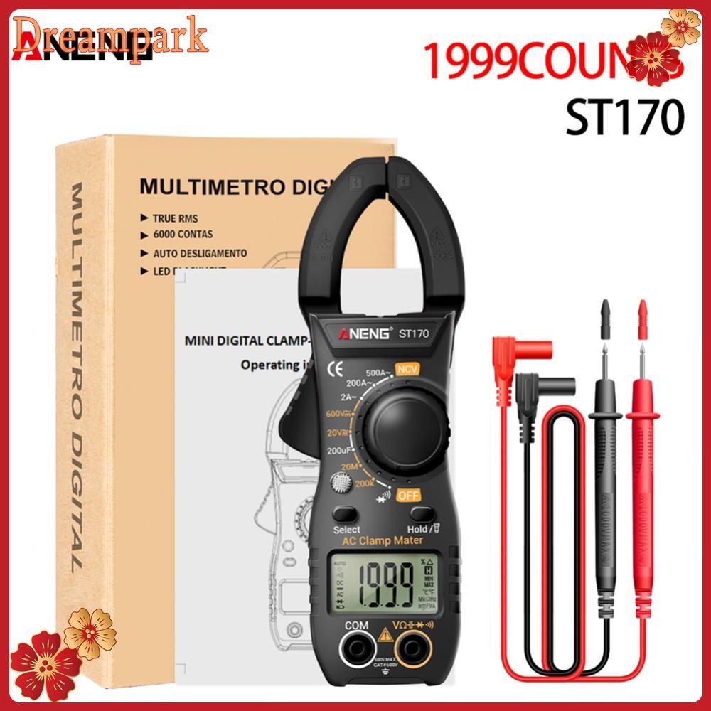 DM ST170 Digital Multimeter 2000 Counts Volt Amp Ohm Meter Clamp Meter ...