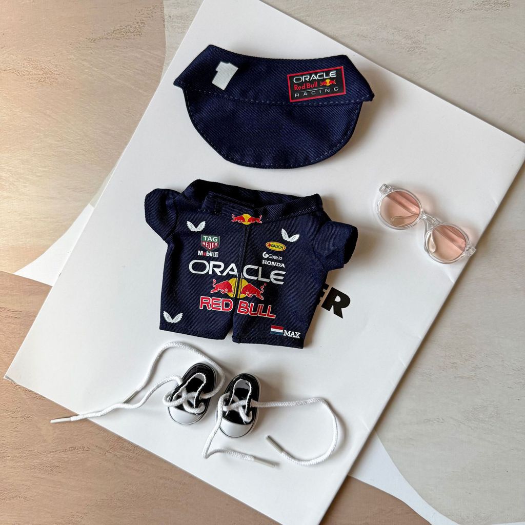 Labubu V1&V2&V3 racing clothes Ferrari Mercedes Benz (no doll) | Shopee ...