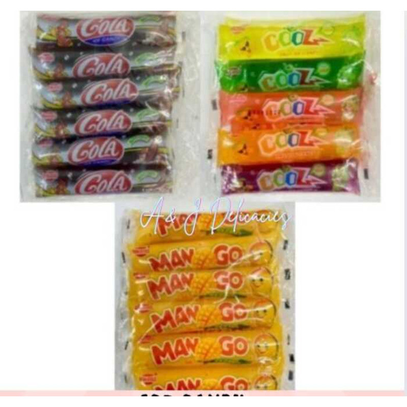 ICE CANDY Drinky Assorted Flavor Cola , Mango, Fruits 0B9 | Shopee ...