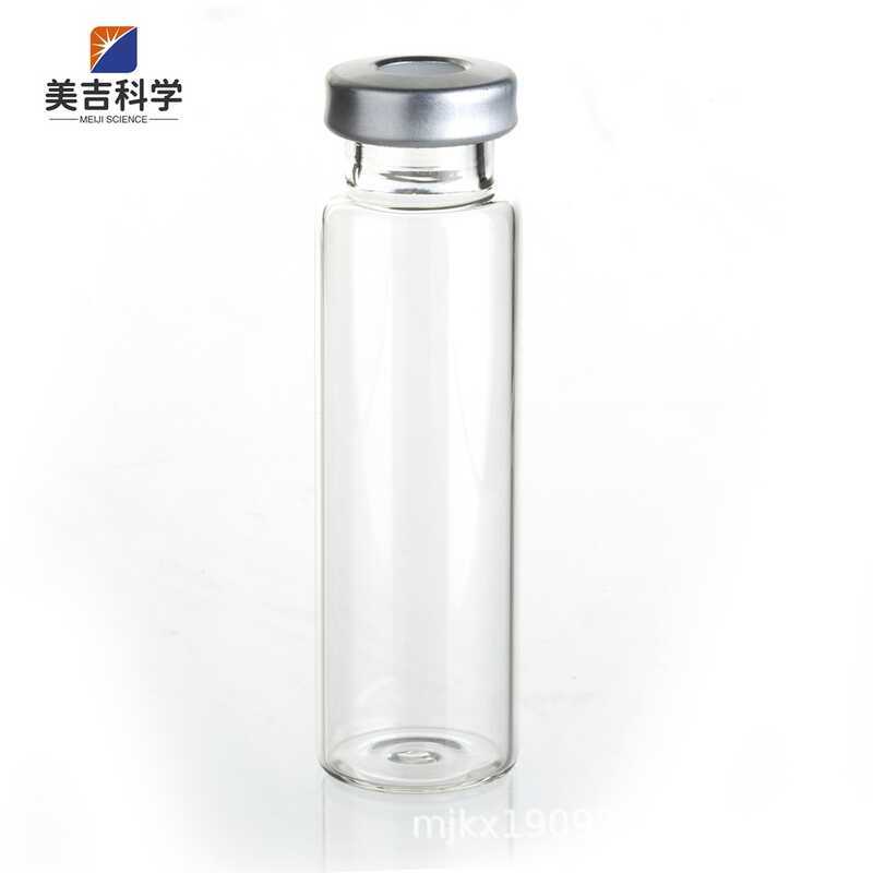 20ml Clamp Top Headspace Sample Laboratory Sampling Flat Bottom ...