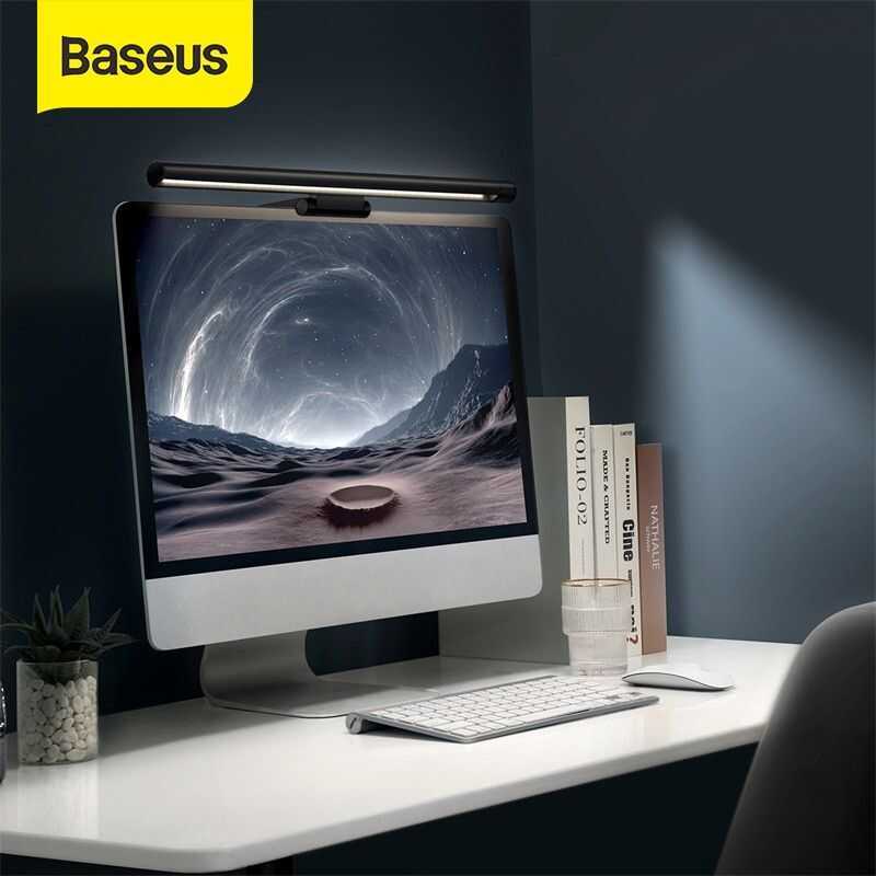 Baseus Computer Screen Light LED Desk Lamp Asymmetric Source Hanging ...