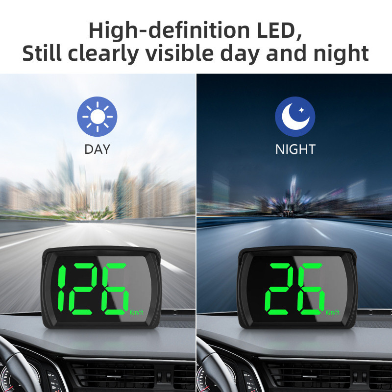 Car GPS Speedometer Projector Beidou Navigation Digital Speed Display ...