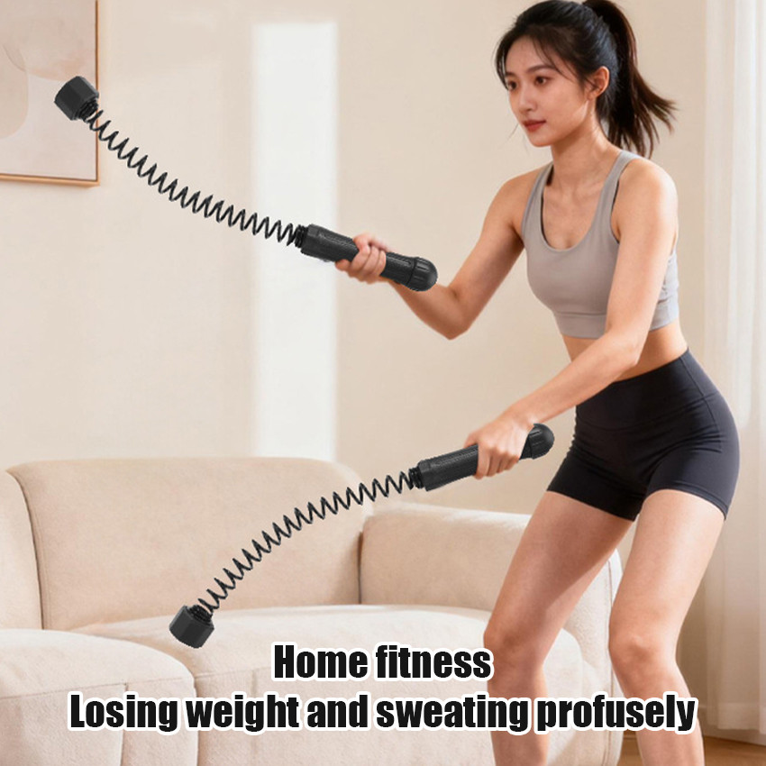 Battle Ropes Cordless Strength Training Bar Grip Biceps Triceps ...
