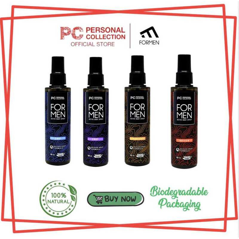 PERSONAL COLLECTION FOR MEN ACTIVE BODY SPRAY 100Ml Fever, Force ...