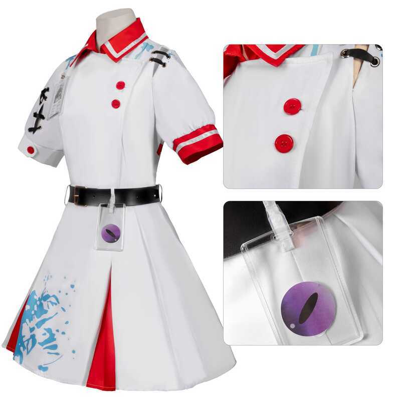 gg COS Distressed Nurse Heather Cosplay Costume Adult Children Game ...