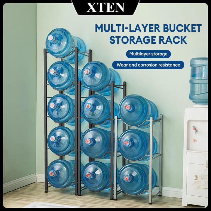 XTEN Mineral Water Rack 3/4/5 Layer Water Dispenser Rack Stand Water ...