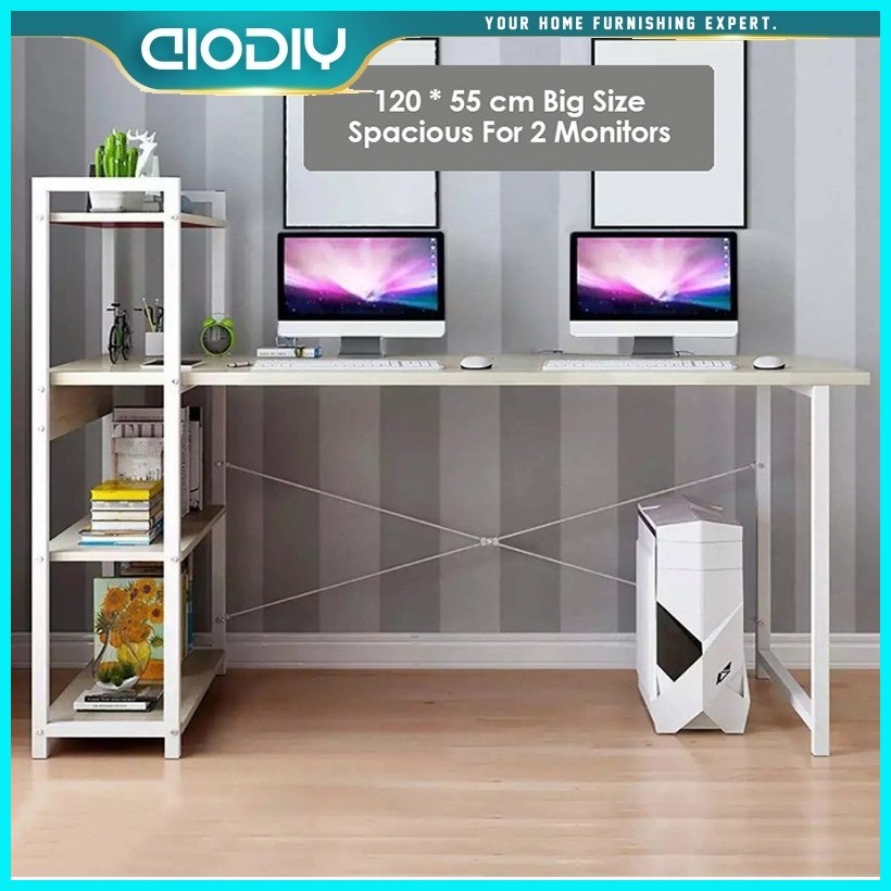 120/100cm Computer Table Study Desk Home Office Table Desk Furniture ...