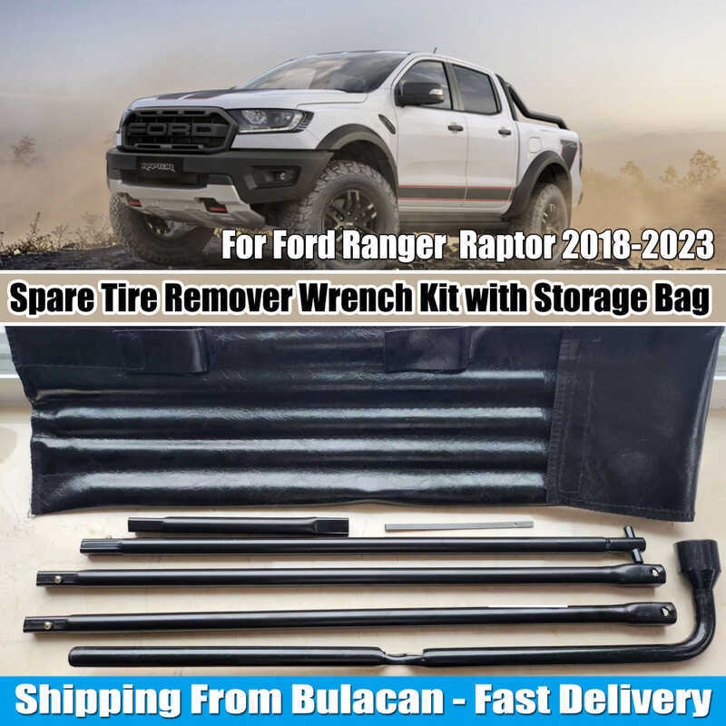 Spare Tire Lug Wrench Extension Tool Repair Kit Set For Ford Ranger ...