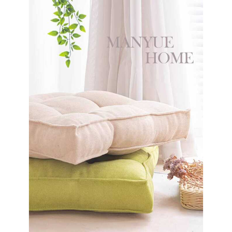 Manyue Home Nordic INS Style Solid Color Office Thickened Chair Pad ...
