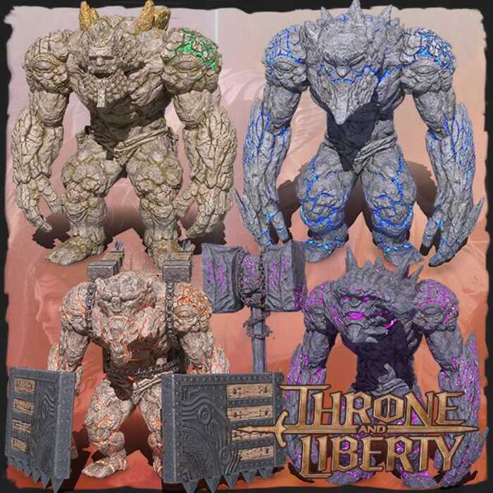 TL Monster Stone Puppet Magic Statue 3D Model MAX Animation Source File ...