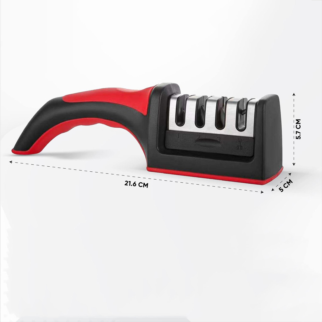 3-Segment Knife Sharpener Knife Sharpeners for Kitchen Knives Stainless ...