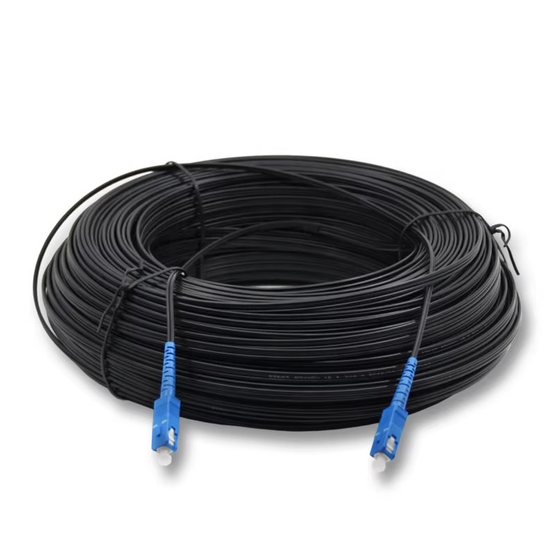 ALLAN 10M/15M/20M/30M/40M/50M/ Outdoor UPC Fiber Optic Ftth Drop Cable ...