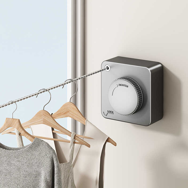 Invisible Clothesline Indoor Perforation-Free Toilet Invisible ...