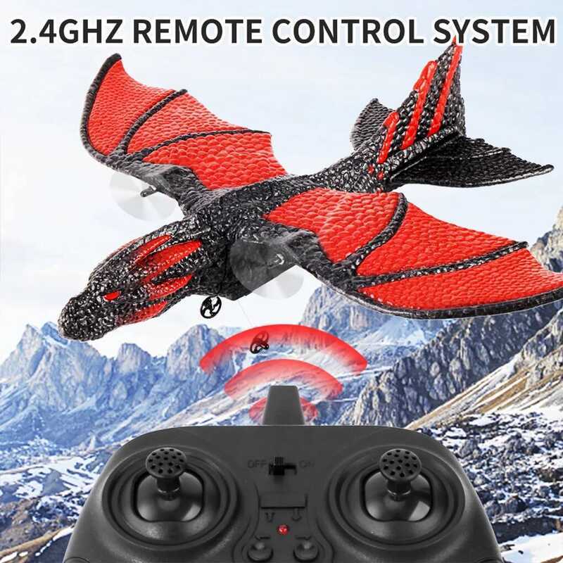RC 613 Plane 2.4G Simulated Flying Dragon Aircraft Remote Control ...