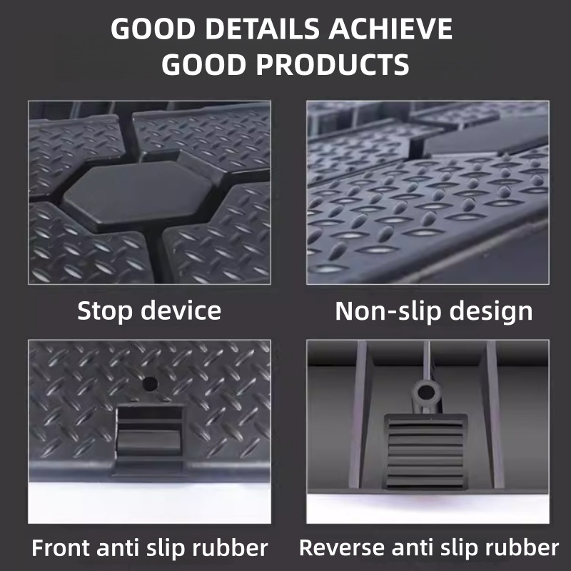 Car Ramp Maintenance Bracket Oil Change Ramp With Honeycomb Structure ...
