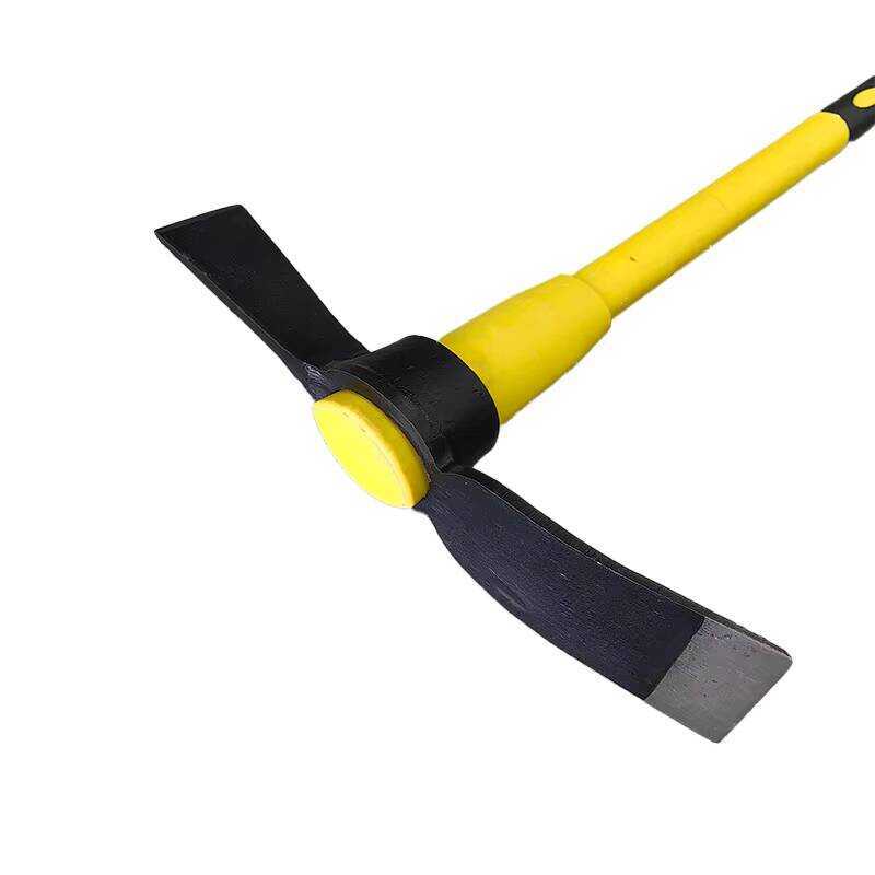 Custom Garden Farming Tools Rail Steel Pickaxe With Two Head Digging ...