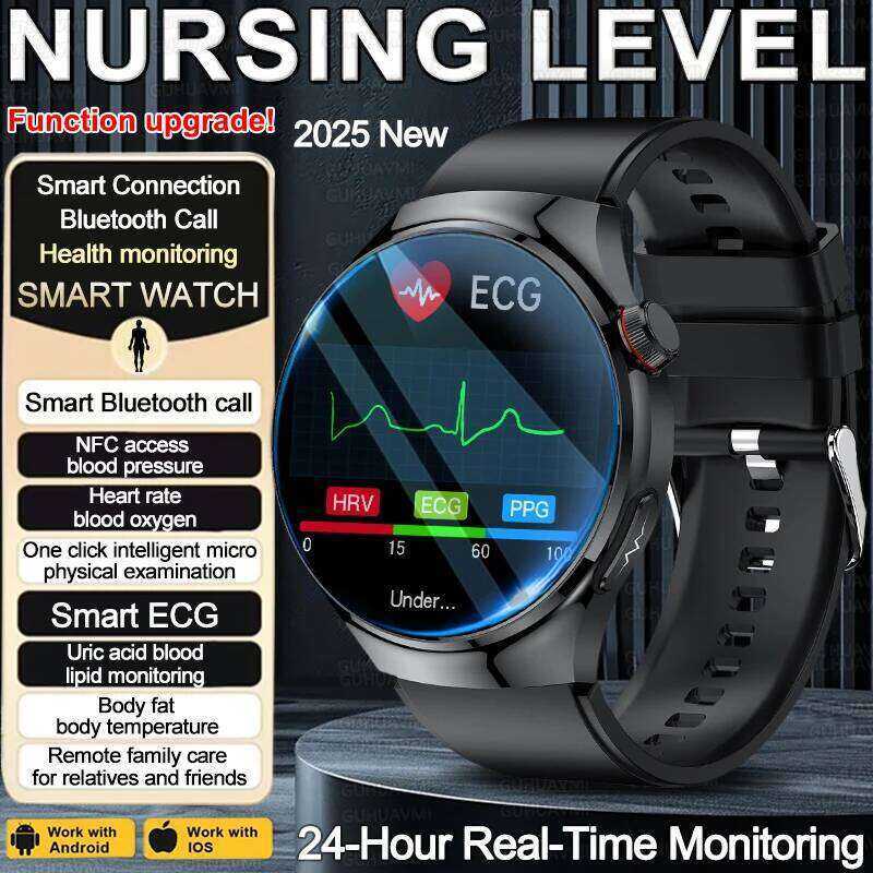 New Blood Lipids Uric Acid Micro Physical Examination Watch ECG PPG ...