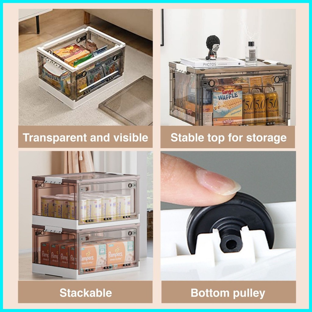 IDEA Storage Cabinet - Storage Containers, Stackable Plastic Shelves ...