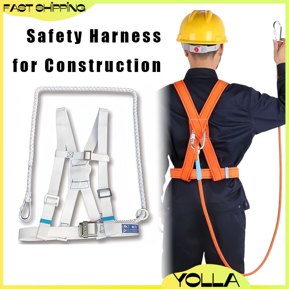 3 Meters Body Harness Fall Protection Harness Half Body Safety Harness ...