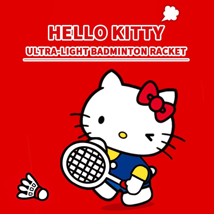 Victor x Hello Kitty badminton racket Single DriveX KT DX-KT (Bouquet ...