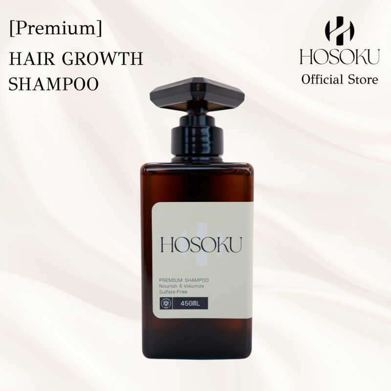 HOSOKU Premium Hair Growth Shampoo – Anti-Hair Fall & Thinning Formula ...