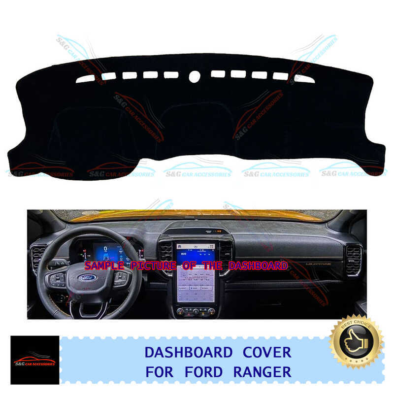 Ranger Ford High Quality Non Slip Dashboard Dashmat Sunshade Cover Dash ...