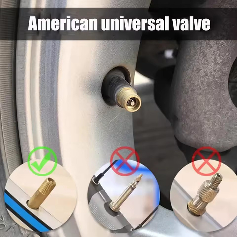 2/4/8Pcs Tire Pressure Warning Caps Color-Coded Indicator, Copper ...