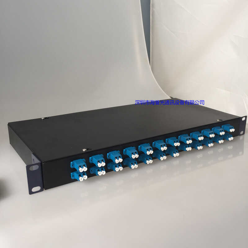 Standard Cabinet Dedicated 1U 19inch Fixed Fiber Optic Patch Panel 24 ...