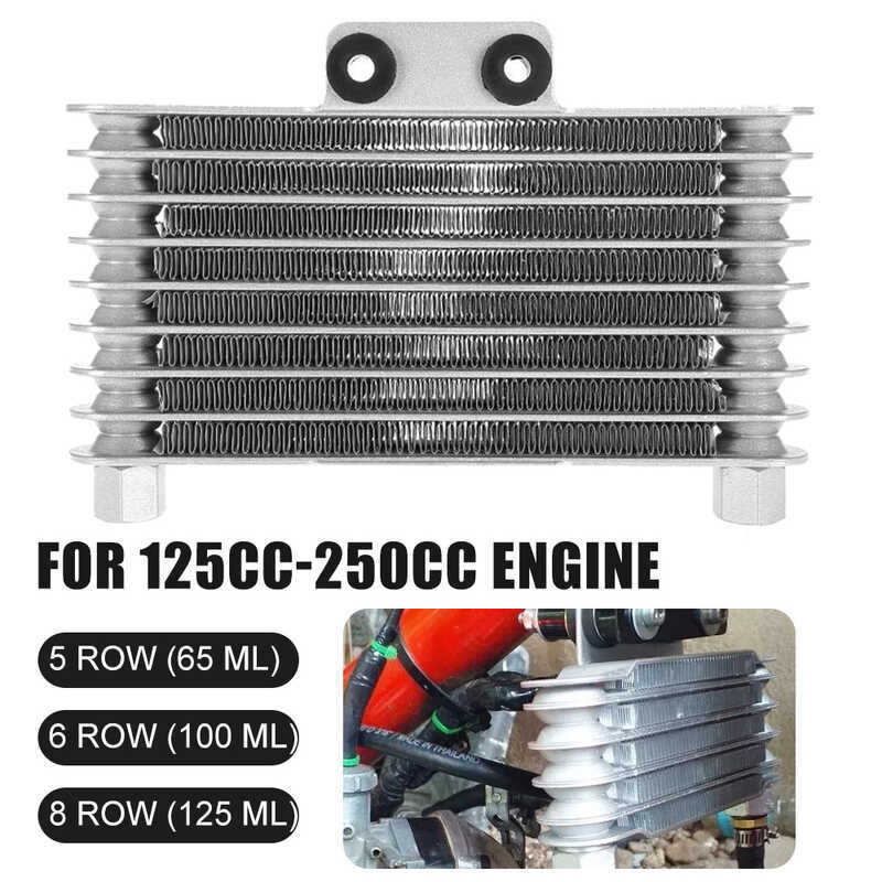 Cars Runye RAIDER 150 Oil Cooler 5& 6 & 8 Rows Motorcycle Engine ...
