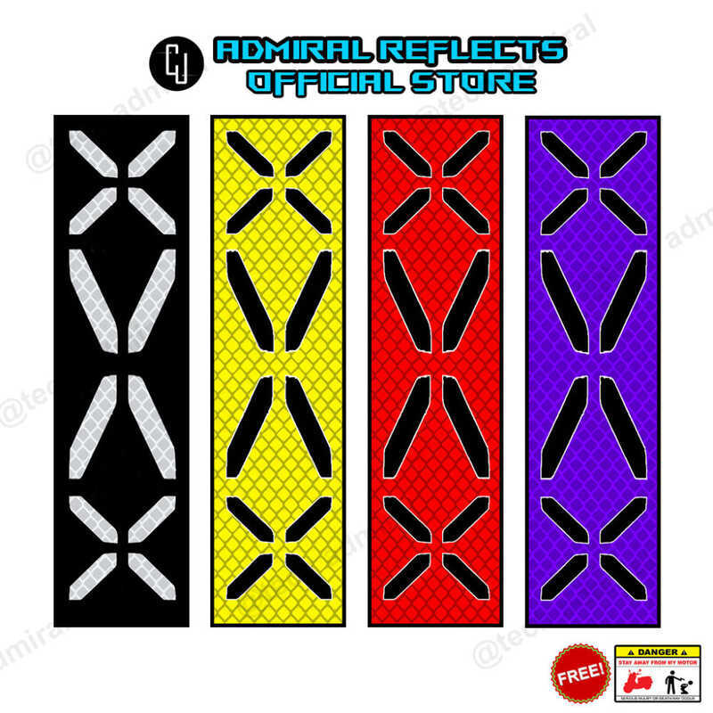 Alloy Top Box Sticker Waterproof X-Crossair REFLECTORIZED | Shopee ...