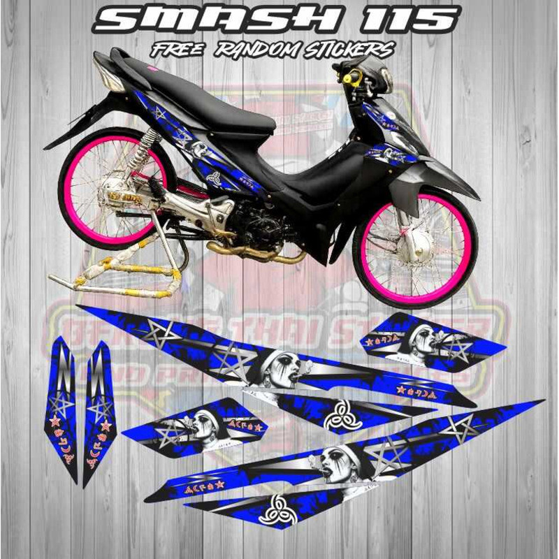 Smash 115 Sticker Decals Nun Design | Shopee Philippines