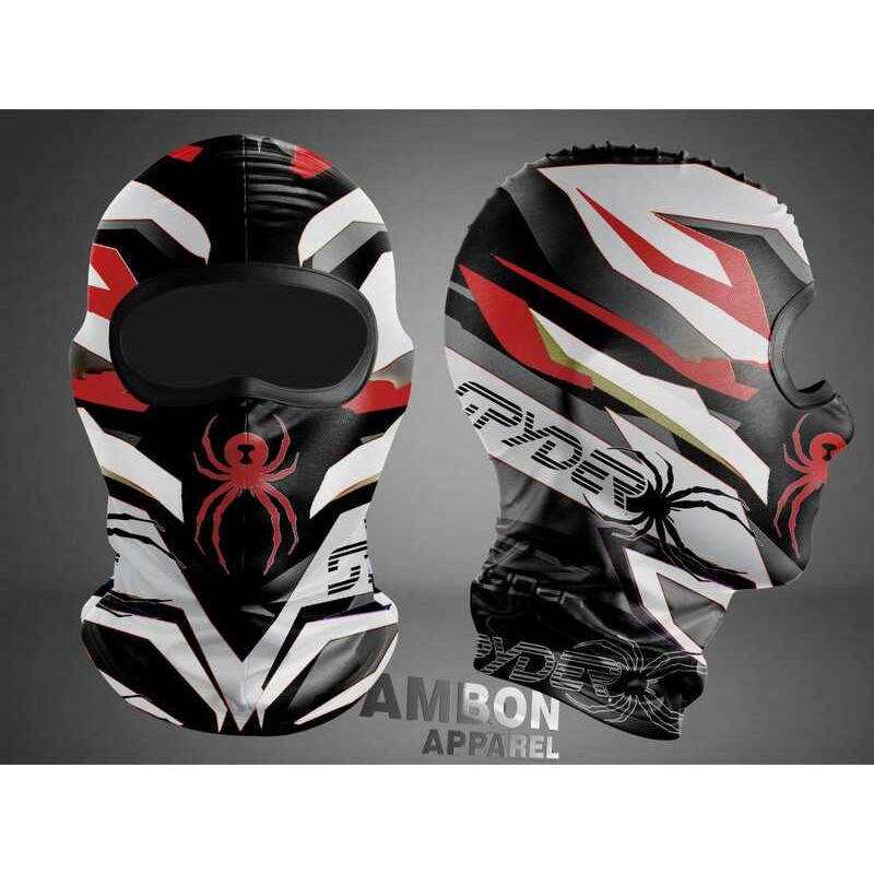 SPIDER B01 INSPIRED BALACLAVA bonet mask full sublimation nylon spandex ...