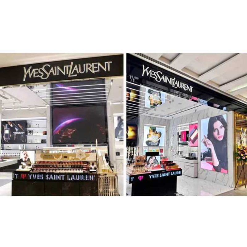 Ysl Saint Laurent Silver Round Tube Lipstick Cinnamon Honey Tea 122 04 ...