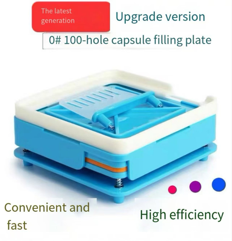 0# 100Holes Capsule Filling Machine Manual Capsule Filler Mold Board ...