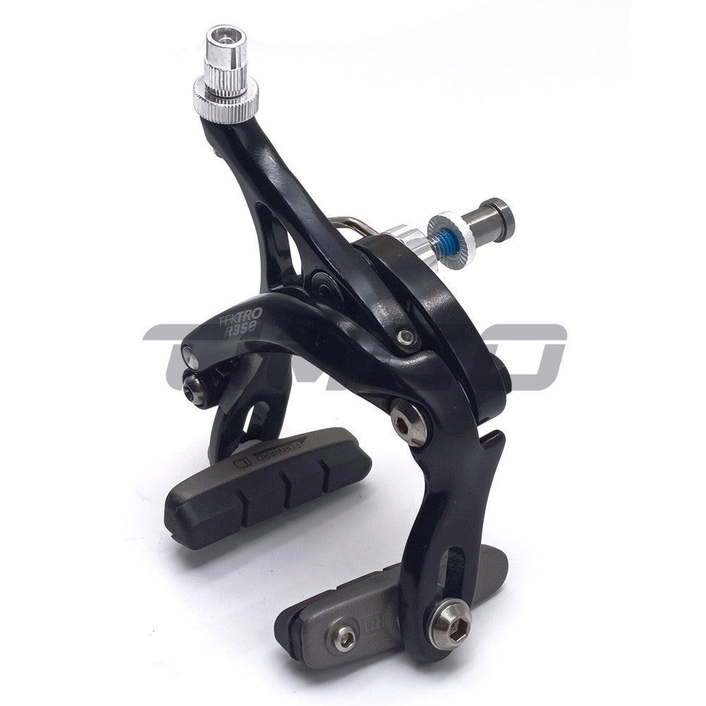 Tektro R358 Road Bike Long Reach Dual Pivot C-Brake Rim Brake Caliper ...