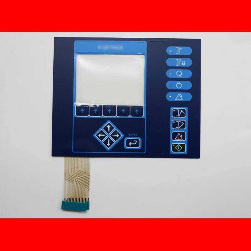 OPERATING GETINGE PANEL Op30, PACS 3000 # 2 Pieces GM Tech2 -- Membrane ...