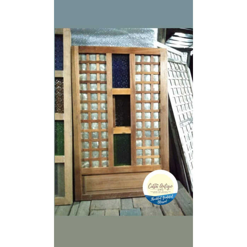 Capiz Window 2Ft X 3Ft With Glass And Varnish A19 | Shopee Philippines